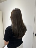 シェノン 西梅田(CHAINON)&nbsp;前髪/グレーベージュ/アッシュカラー/髪質改善/レイヤーカット