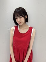 ボタン テンジン(VOTAN tenjin)&nbsp;チョコレートカラー/暗髪/顔周りカット/韓国ヘア/天神