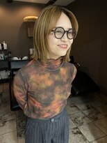 ヘアー アイス ルーチェ(HAIR ICI LUCE) ボブ 外ハネボブ ぱつっとボブ ラインボブ / 山中
