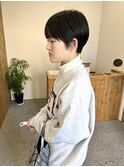短めマッシュショート