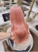 天神大名ダブルカラーケアブリーチハイトーンペールピンク