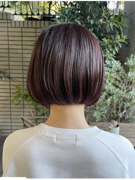ダブル(W) 【hair salon W】ミニボブ
