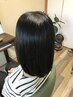 縮毛矯正+カット　21450円～　→  19250円～