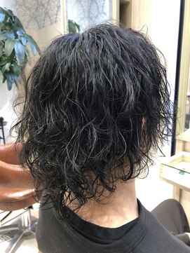 ビス リアン 川口店(Vis lien) 波巻きスパイラルパーマメンズマッシュツイストスパイラルパーマ