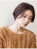 20代30代40代ミニボブショコラアッシュ透明感小顔ブリーチなし