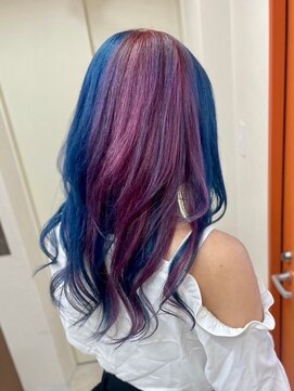 エターナルバイマティーナ(Eternal by MATINA) 【青×ピンク☆ツートンバイカラー】20代30代40代50代