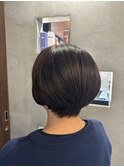 丸みショート