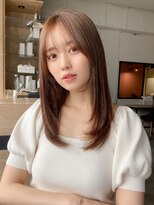 エトラ 渋谷店(etora)&nbsp;小顔 フェミニンロング メルティーカラー 似合わせカット"