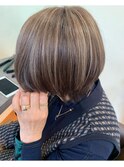 【お客様スナップ】ショート 白髪ぼかし