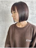 ボブ×髪質改善