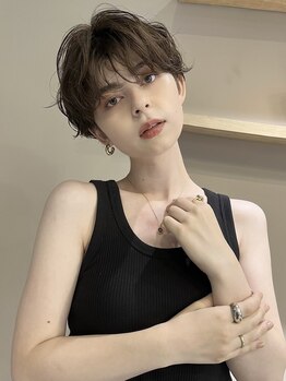 グリコ(grico)の写真/朝のスタイリングが１分でキマる★オシャレ女子を魅了する小顔ショートは圧倒的技術を誇る【grico】で！