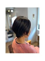 ヘアサロン ナンバースリー(HAIR SALON No3)&nbsp;お手入れがラクなショートボブ