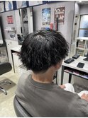 滋賀/南草津/メンズ美容室/波巻きツイストスパイラルパーマ
