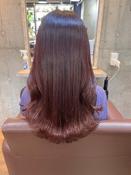 ロダット 横浜(LODAT by little) ブリーチ無しレッドカラー【LODAT横浜】