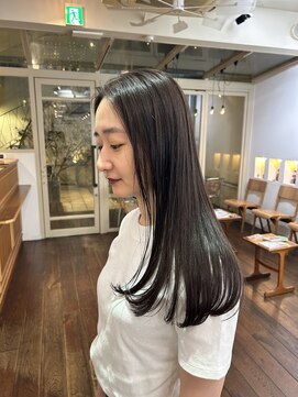 メイクス 表参道(MAKE'S omotesando) 地毛風カラー、ロングヘア