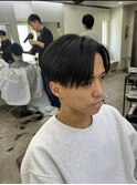 縮毛矯正センターパート