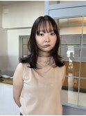 ミディアムレイヤーカット