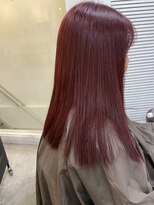 ソイクフ 高田馬場店(SOY-KUFU) 20代30代40代◎大人レイヤーミディレッドカラー