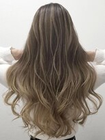 SOYON 青葉店【ソヨン】【2月21日オープン(予定)】&nbsp;バレイヤージュ×ゆるカールロング