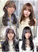 【似合わせカット】巻く時間のないママさんに人気のトレンドヘア