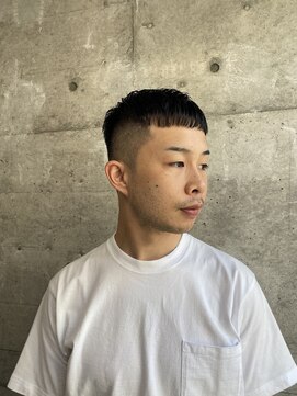 レンゲン(LENGEN) メンズパーマフェードバーバーツイスト理容室カット