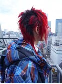 デザインカラー マレットヘア ウルフカット/小野優駿