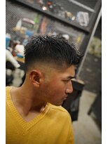 フォーコーナーズカットショップスリーセント 栄(FourCornersCutShop 3/cent)&nbsp;フェードショート