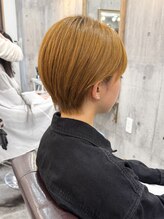 アムレヘアーエタ(amule hair eta)&nbsp;【amule hair】毛先ふんわりショートボブ/20代/30代/40代/50代