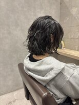 トマト(TOMTO)&nbsp;【RYOHEI】ボブウルフ_レイヤーボブ_パーマ_横浜