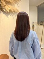 イト(itO.) 【ito 正木】艶感レッドcolor×レイヤーカット