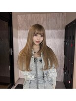 Anela大宮 ブリーチ/エクステ/髪質改善【アネラ】【4月上旬NEW OPEN(予定)】 あいさちゃん、アッシュベージュ