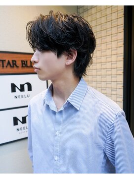 ニール シトロン 名古屋 伏見 丸の内(NEELU citron) ナチュラルセンターパートパーマ
