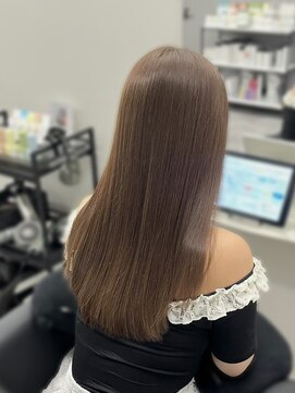 アイスプロドバイブルーム 木更津店(ice prod by bloom) ワンホンレイヤー/ミルクティーブロンド/ダークブルー/木更津