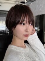 アビー(ABBEY) ショートショートボブショートヘア大人ショート耳掛けショート