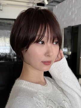 アビー(ABBEY) ショートショートボブショートヘア大人ショート耳掛けショート