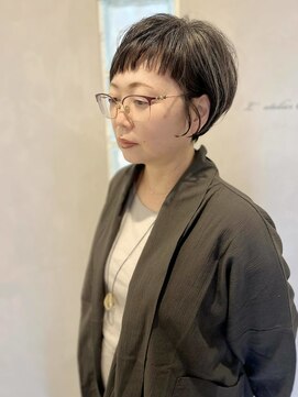 ラトリエコンタン(L´atelier Content) 【ＣＯＮＴＥＮＴｙｕｍｉ】ラウウンドアシメ前髪
