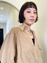 ウシワカマル ミライ(USHIWAKAMARU MIRAI) ・切りっぱなしボブ【地域No.1ボブ】