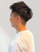 ベルバイグロー(belle by grow)&nbsp;ビジネスヘア 刈り上げ ツーブロック アップバング メンズカット