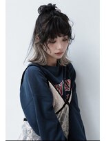 ジョイン ラックスビー 京都店(JOYN LUXBE)&nbsp;ウルフボブインナーカラー20代30代40代くびれミディ韓国ヘア