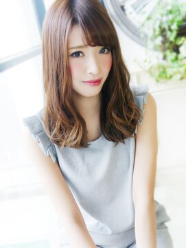 ジュレベール(JurerBelle) 【ジュレベール 松田】 艶髪ゆるふわ☆愛されセミディ