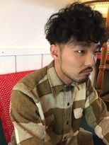 サン(hair room sun)&nbsp;ツーブロックパーマ