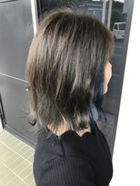 プレタポルテ(Pret-a'-Porter)&nbsp;アッシュグレージュ×インナーブルー♪