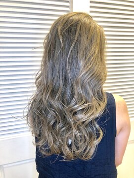 ヘアーワークス ヘルム 渋谷店(HAIR WORKS HELM) nansp☆milkteacolor☆