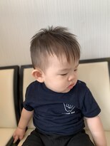 サロン ド キムラ 赤ちゃんの筆作成時のカット