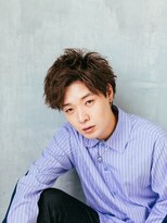 ディバイン ティエドゥール お花茶屋(divine tiedeur)&nbsp;くせ毛風ニュアンスメンズパーマ