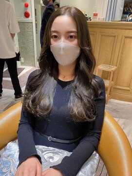 ロンド ロビン 栄(Lond robin) 【Lond robin】くびれヘア/メルティカラー/韓国風/ヨシンモリ