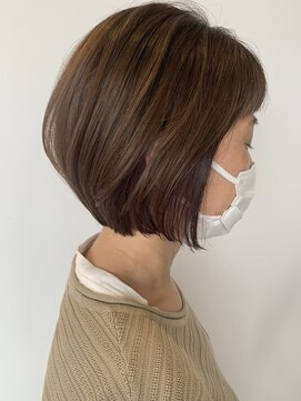 ザ ラボ アングゥ(The Labo ungu) ベージュshort bob!