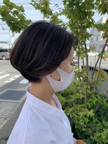 ジップ 緑店(zip)&nbsp;艶髪ショートボブ×３０代オシャレ小顔