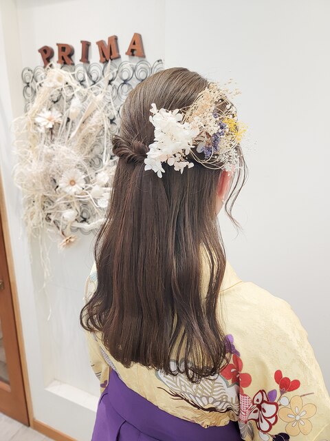 袴・ヘアアレンジ