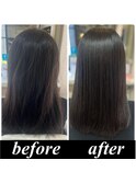 【美髪整形】異次元の最新髪質改善☆シルク酸性ストレート